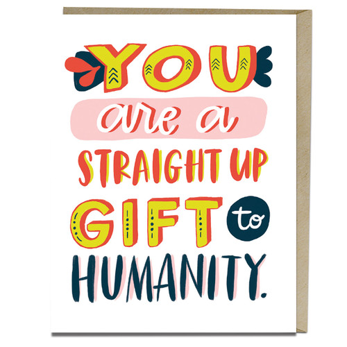Gift To Humanity Card by Em & Friends, 9781642442953