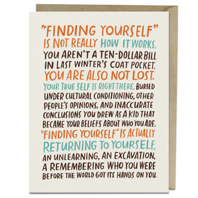 Finding Yourself, 9781642449051