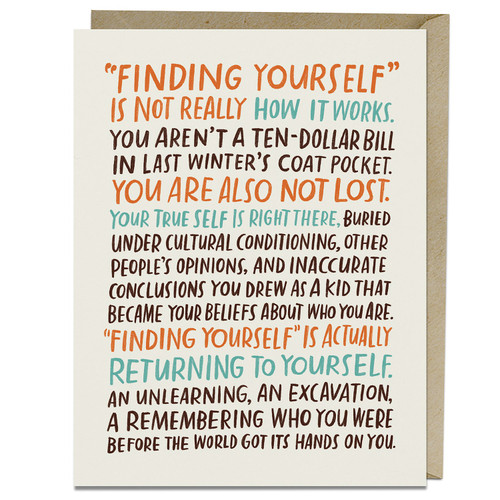 Finding Yourself, 9781642449051
