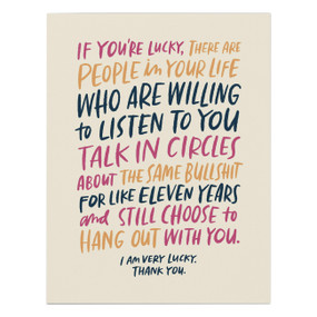 Talk In Circles Card by Em & Friends, 9781642449075