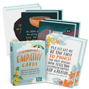 Empathy Cards, Box of 8 Assorted Sympathy Cards, Loss & Thinking of You Cards & Get Well Soon Gifts for Women - 9781642449280 by Em & Friends, Emily McDowell, 9781642449280