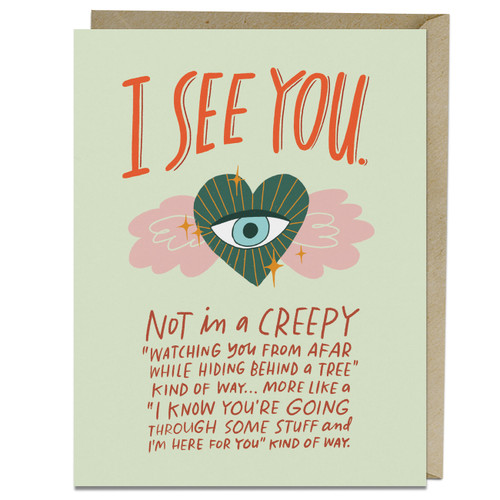 I See You Empathy Card by Em & Friends, 9781642449686