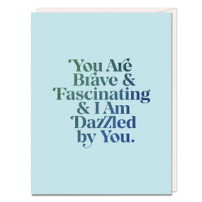 Brave & Fascinating Card by Em & Friends, 9781642449549