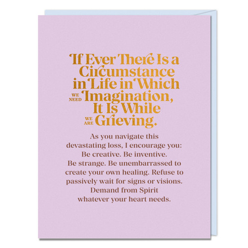 If Ever A Circumstance Empathy Card by Em & Friends, 9781642449556