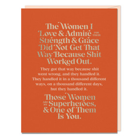 The Women I Love and Admire Card - 9781642449563 by Em & Friends, 9781642449563
