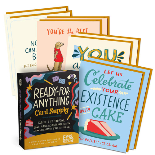 Ready for Anything Cards (Assorted Year-Round Card Supply) by Em & Friends, 9781642463163