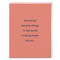 Favorite Things In The World Loved By You Card by Em & Friends, 9781642463033