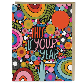 Your Year Celebration Card by Em & Friends, 9781642463408