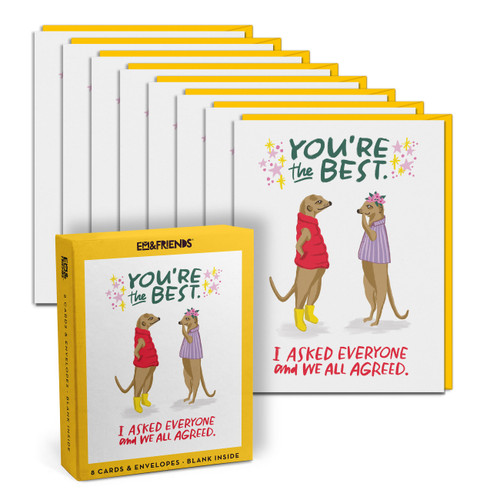 You're the Best Cards Boxed-Set - 9781642463675 by Em & Friends, 9781642463675