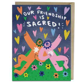 Friendship is Sacred Friendship Card by Em & Friends, 9781642463996