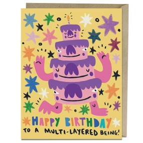 Multi-Layered Birthday Card by Em & Friends, 9781642464016