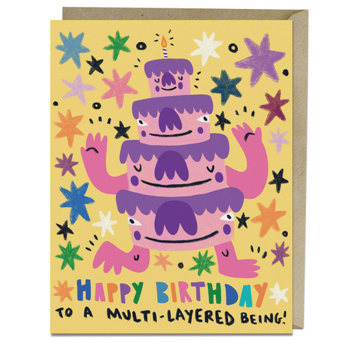Multi-Layered Birthday Card by Em & Friends, 9781642464016