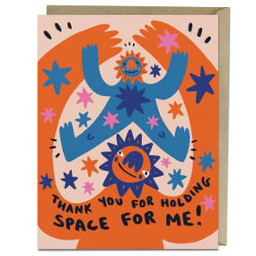 Holding Space Friendship Card by Em & Friends, 9781642464078