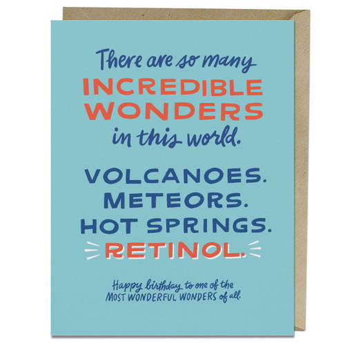 Birthday Wonders Birthday Card by Em & Friends, 9781642463958