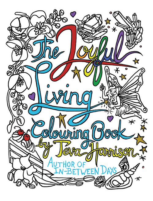 The Joyful Living Colouring Book by Teva Harrison, 9781487001896