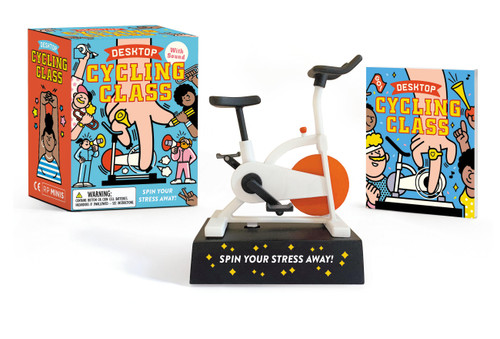 Desktop Cycling Class (Spin Your Stress Away!) by Eliza Berkowitz, 9780762482153