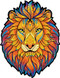 WOODEN PUZZLE LION by , 9781441335531