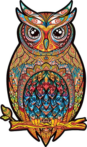 WOODEN PUZZLE OWL by , 9781441335548