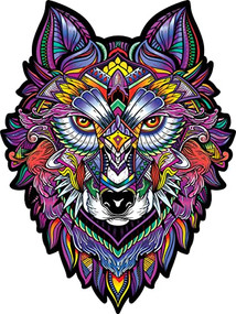 WOODEN PUZZLE WOLF by , 9781441335562