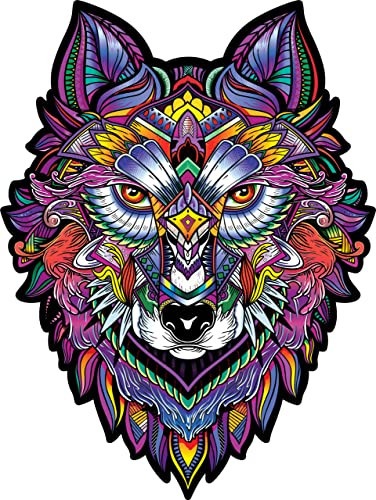 WOODEN PUZZLE WOLF by , 9781441335562