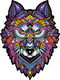 WOODEN PUZZLE WOLF by , 9781441335562