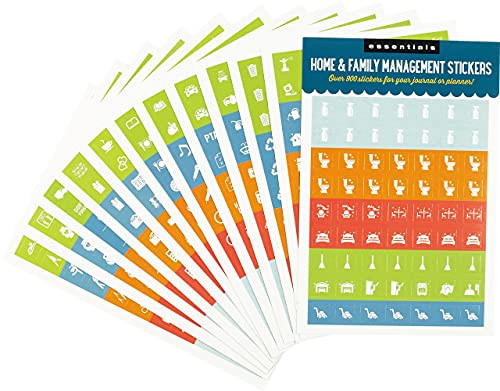 PLANNER STICKERS HOME & FAMILY by , 9781441337122