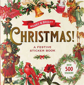 STICKER BK MERRY & BRIGHT CHRISTMAS by , 9781441339379