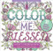 COLOR BK COLOR ME BLESSED by , 9781441321220