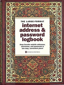 INTERNET LOG BK LG GILDED FLORAL, 9781441339720