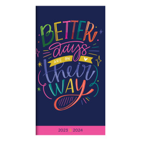 2023-2024 Better Days 2-Year Small Monthly Pocket Planner by TF Publishing, 9781639243174