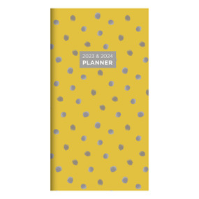 2023-2024 Smoke & Sunshine  2-Year Small Monthly Pocket Planner by TF Publishing, 9781639243341
