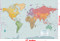 LAMINATED MAP WORLD by , 9781441336804