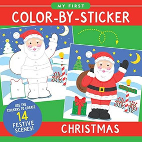 FIRST COLOR BY STICKER BK CHRISTMAS, 9781441339492