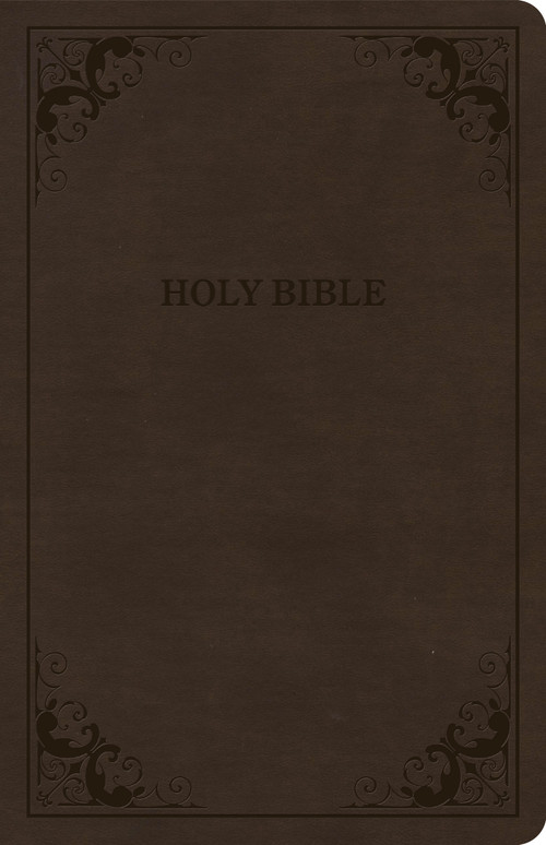CSB Thinline Bible, Value Edition, Brown LeatherTouch by CSB Bibles by Holman, 9781087767673