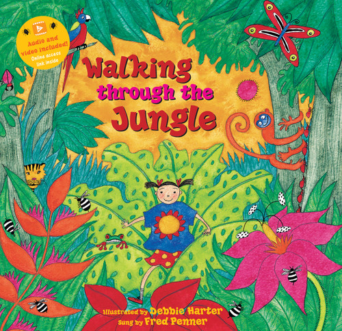 Walking Through the Jungle - 9781646864409 by Stella Blackstone, Debbie Harter, Fred Penner, 9781646864409
