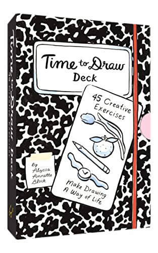 Time to Draw Deck (45 Creative Exercises) by Alyssa Annette Block, 9781797217314