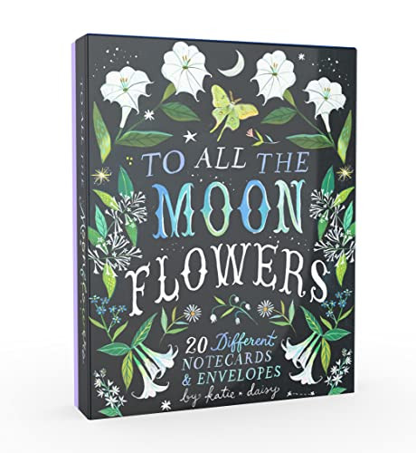 To All the Moonflowers Notes (20 Different Notecards & Envelopes) by Katie Daisy, 9781797217444