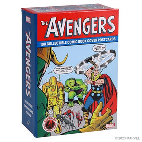 Avengers: 100 Collectible Comic Book Cover Postcards by Marvel Entertainment, 9781797217505