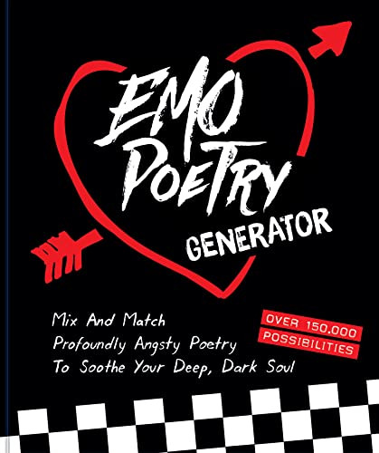 Emo Poetry Generator by Chronicle Books, 9781797218687