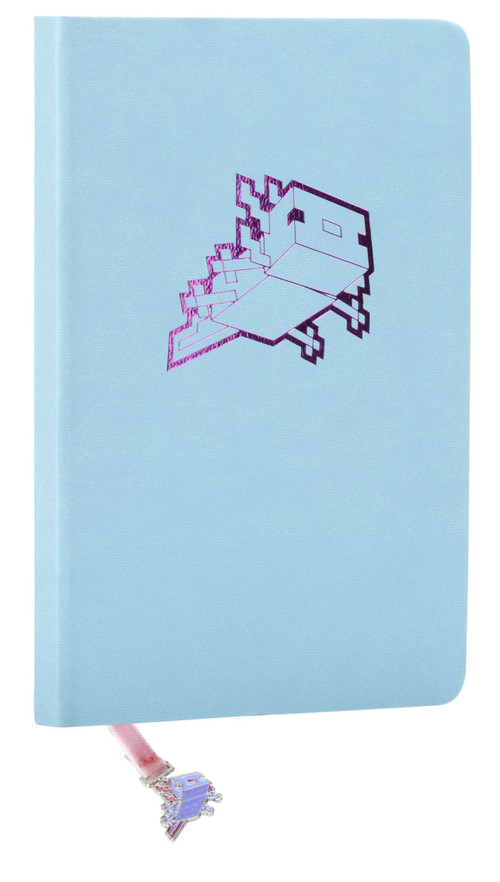 Minecraft: Axolotl Journal with Ribbon Charm by Insights, 9798886630756