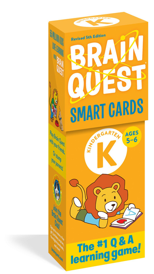 Brain Quest Kindergarten Smart Cards Revised 5th Edition by Workman Publishing, Chris Welles Feder, Susan Bishay, 9781523517251