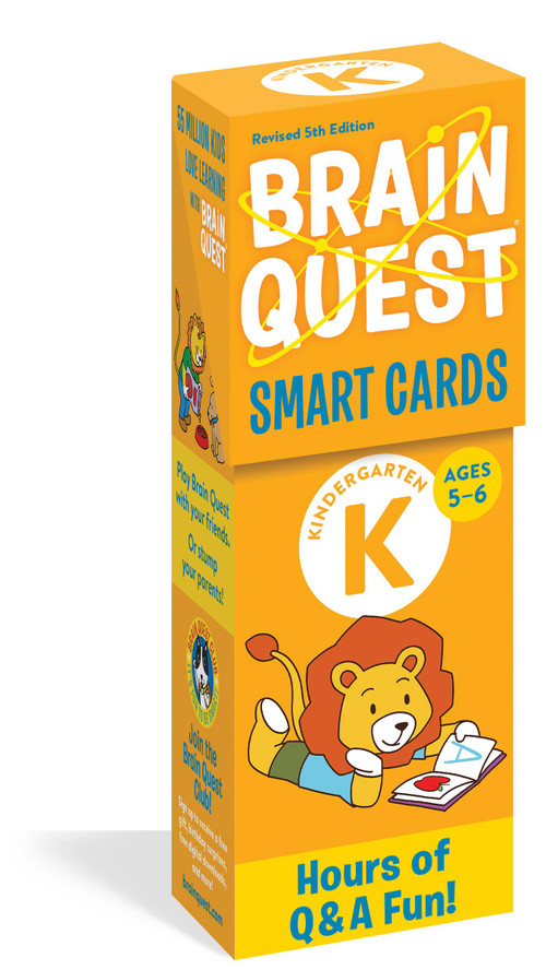 Brain Quest Kindergarten Smart Cards Revised 5th Edition by Workman Publishing, Chris Welles Feder, Susan Bishay, 9781523517251