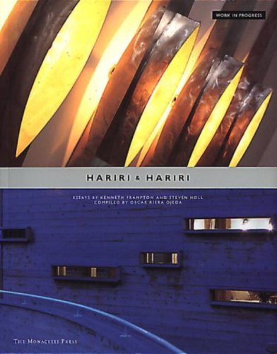 Hariri and Hariri (Work in Progress) by Kenneth Frampton, 9781580930628