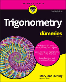 Trigonometry For Dummies - 9781394168552 by Mary Jane Sterling, 9781394168552
