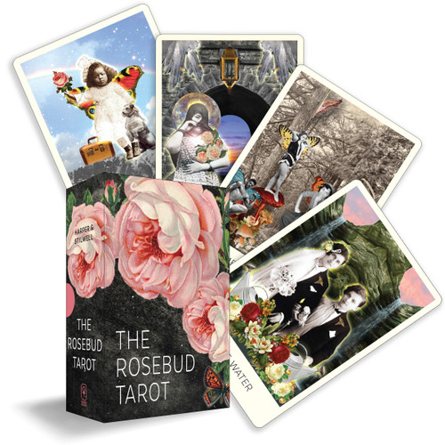 The Rosebud Tarot (An Archetypal Dreamscape (78 Cards and 96 Page Full-Color Guidebook)) by Diana Rose Harper, Amanda Lee Stilwell, 9781578638093