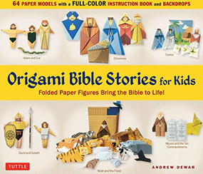 Origami Bible Stories for Kids Kit by Andrew Dewar, Suman Roy, 9780804848510