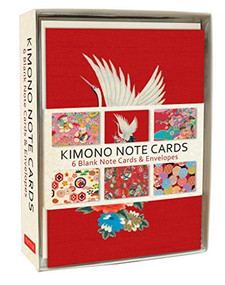 Kimono Note Cards (6 Blank Note Cards & Envelopes (4 x 6 inch cards in a box)) by Tuttle Studio, 9780804850759