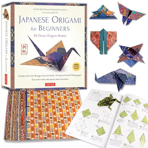 Japanese Origami for Beginners Kit by Vanda Battaglia, Francesco Decio, 9780804845434