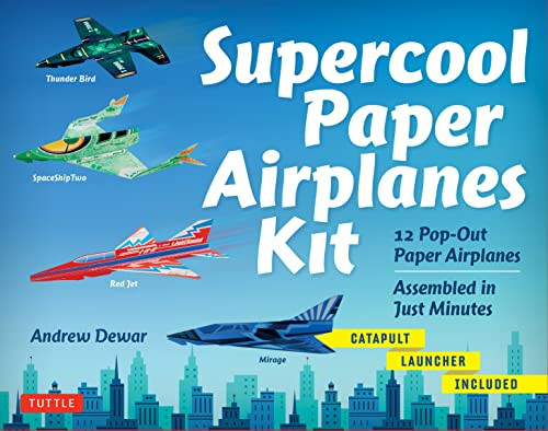 Supercool Paper Airplanes Kit by Andrew Dewar, Kostya Vints, 9780804845724