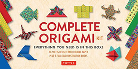 Complete Origami Kit ([Kit with 2 Origami How-to Books, 98 Papers, 30 Projects] This Easy Origami for Beginners Kit is Great for Both Kids and Adults) by Tuttle Studio, 9780804847070